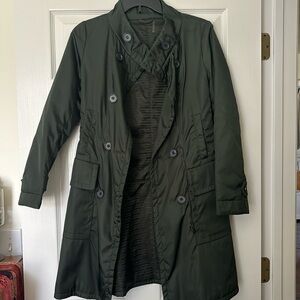 Prada green coat
